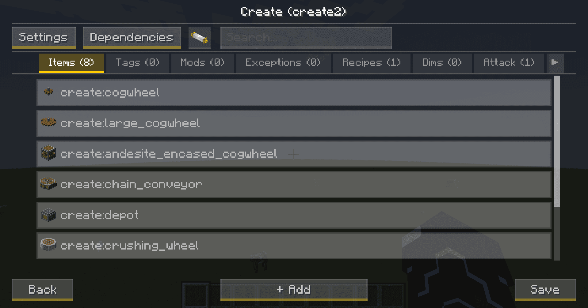 History Stages screenshot