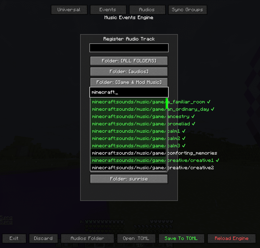 Music Events screenshot