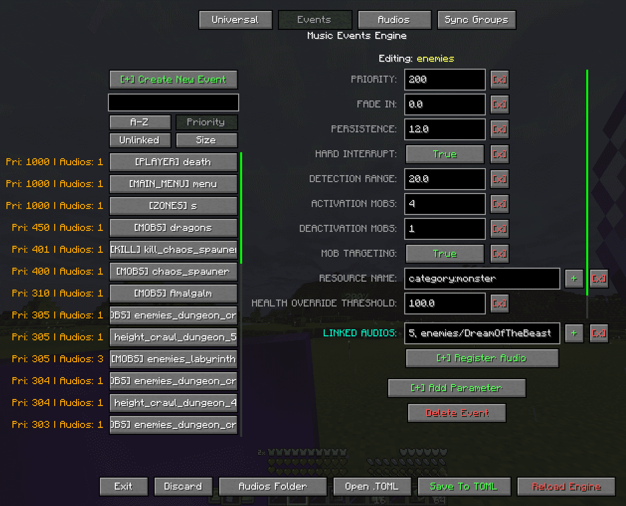 Music Events screenshot