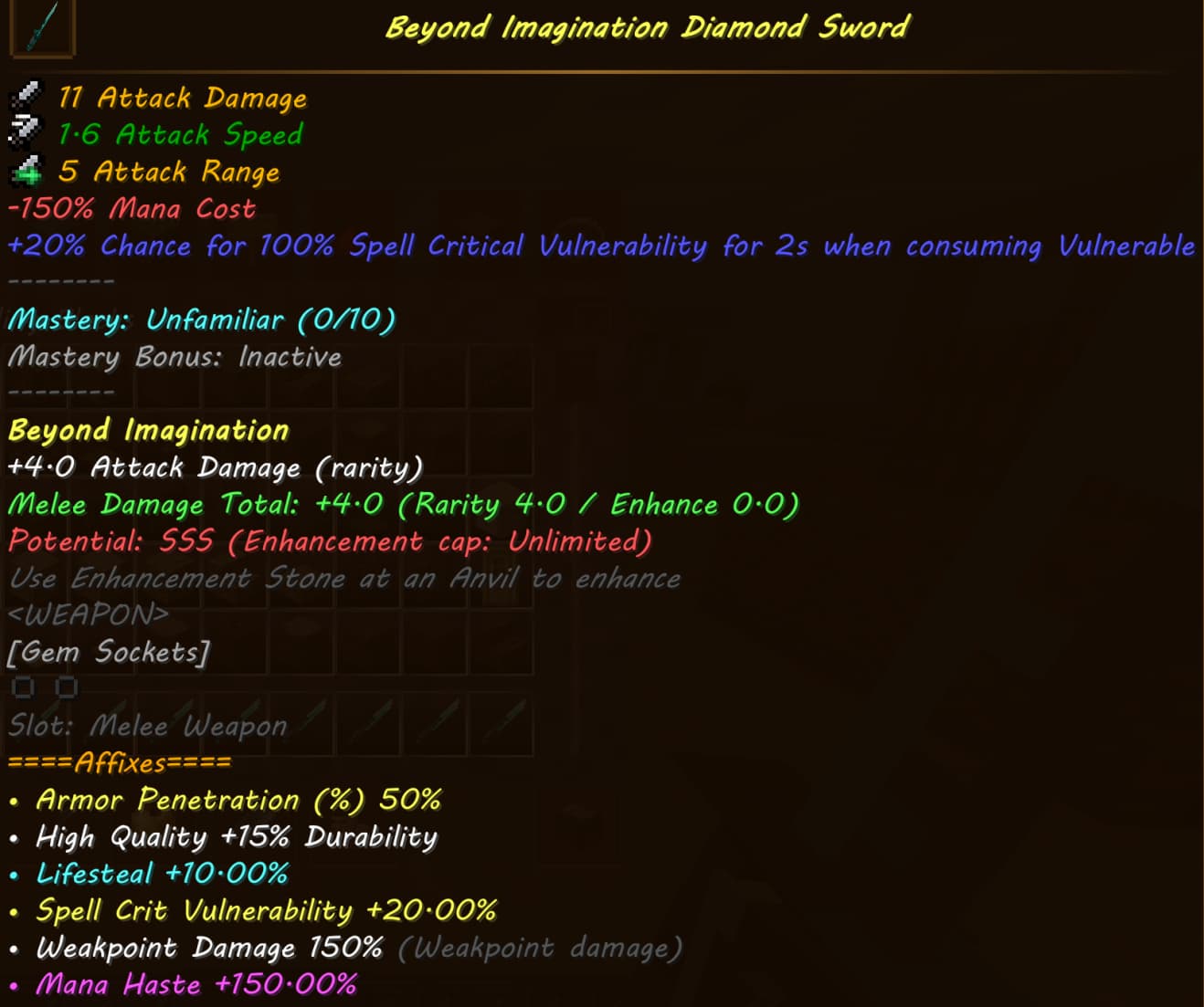 Savaru's Affixology [Fabric/NeoForge] screenshot
