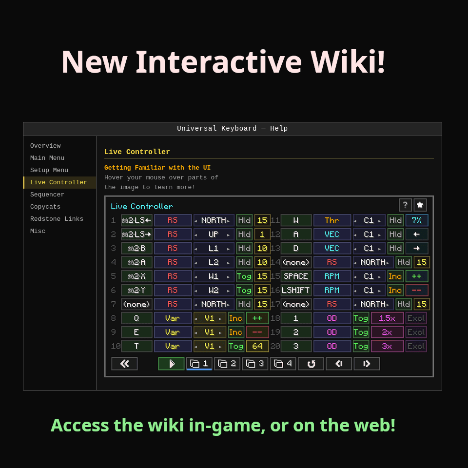 Universal Keyboard Controller screenshot