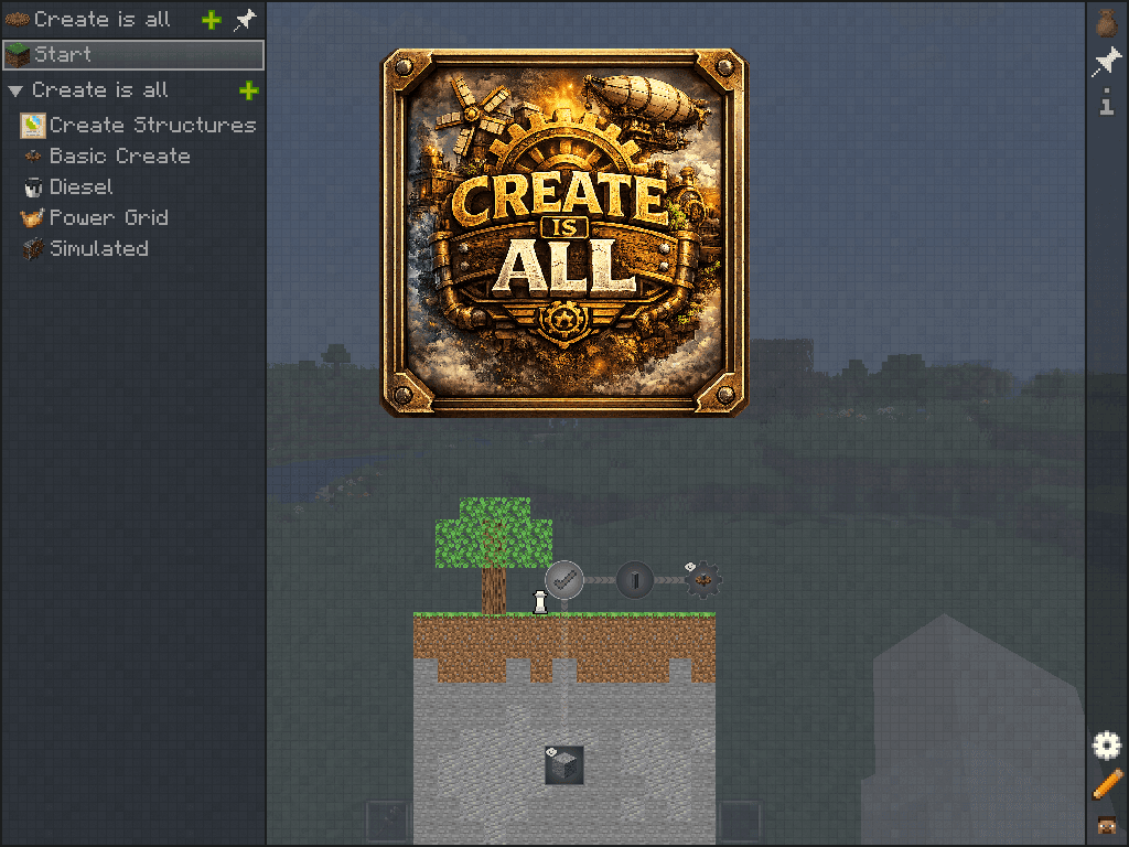 Create is all screenshot