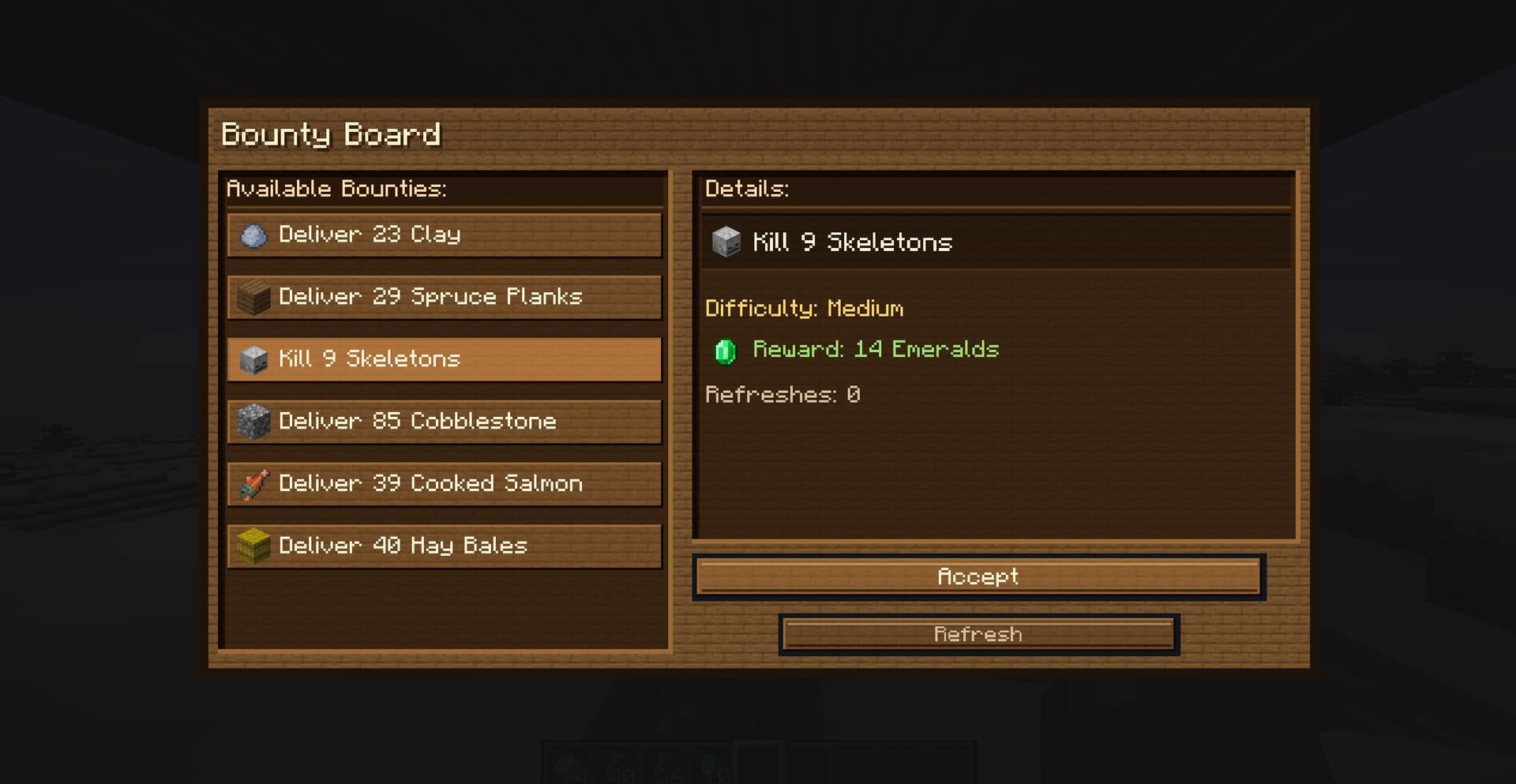 Village Bounties screenshot