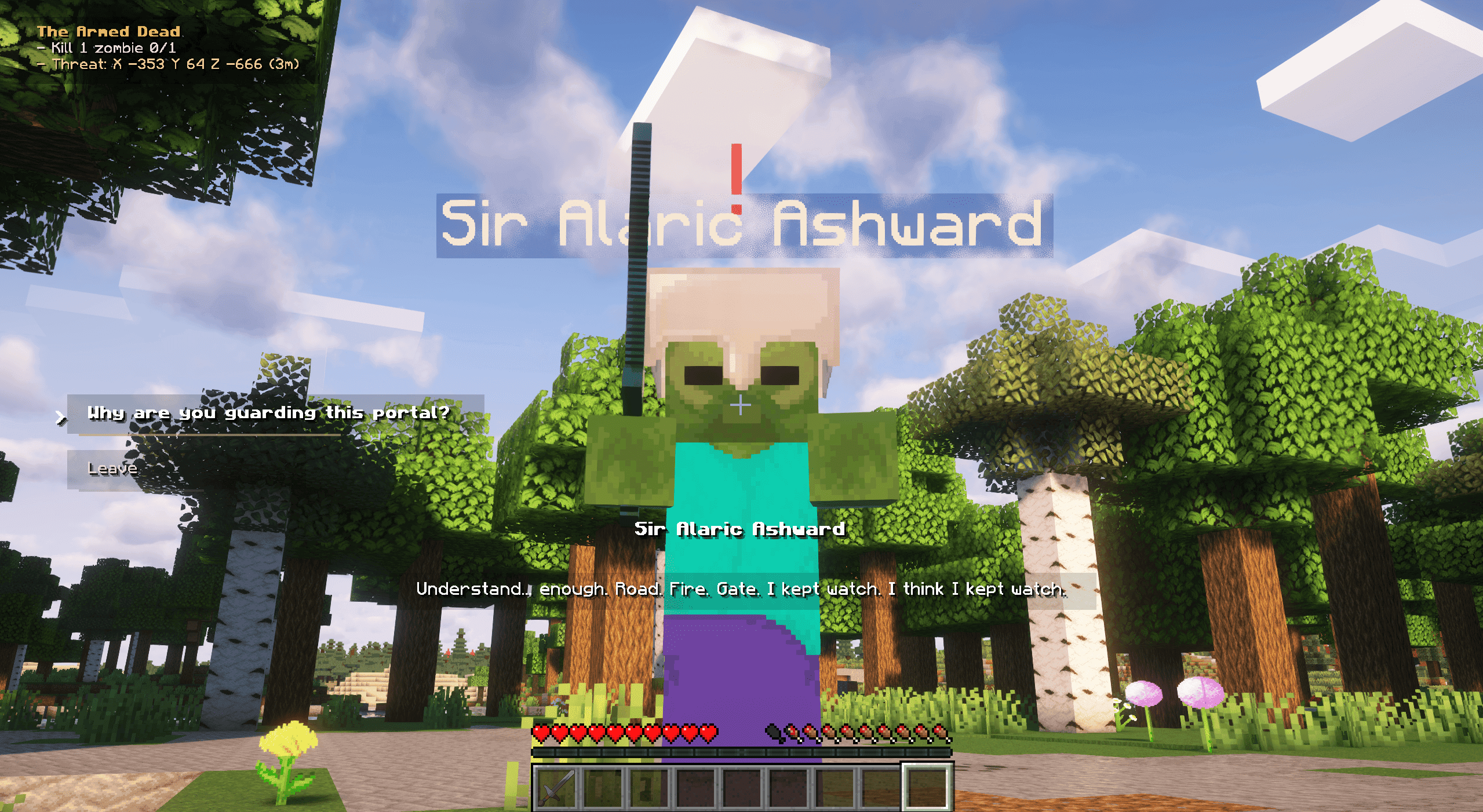 Mebahel's RPG - Villager Quests and Companions screenshot