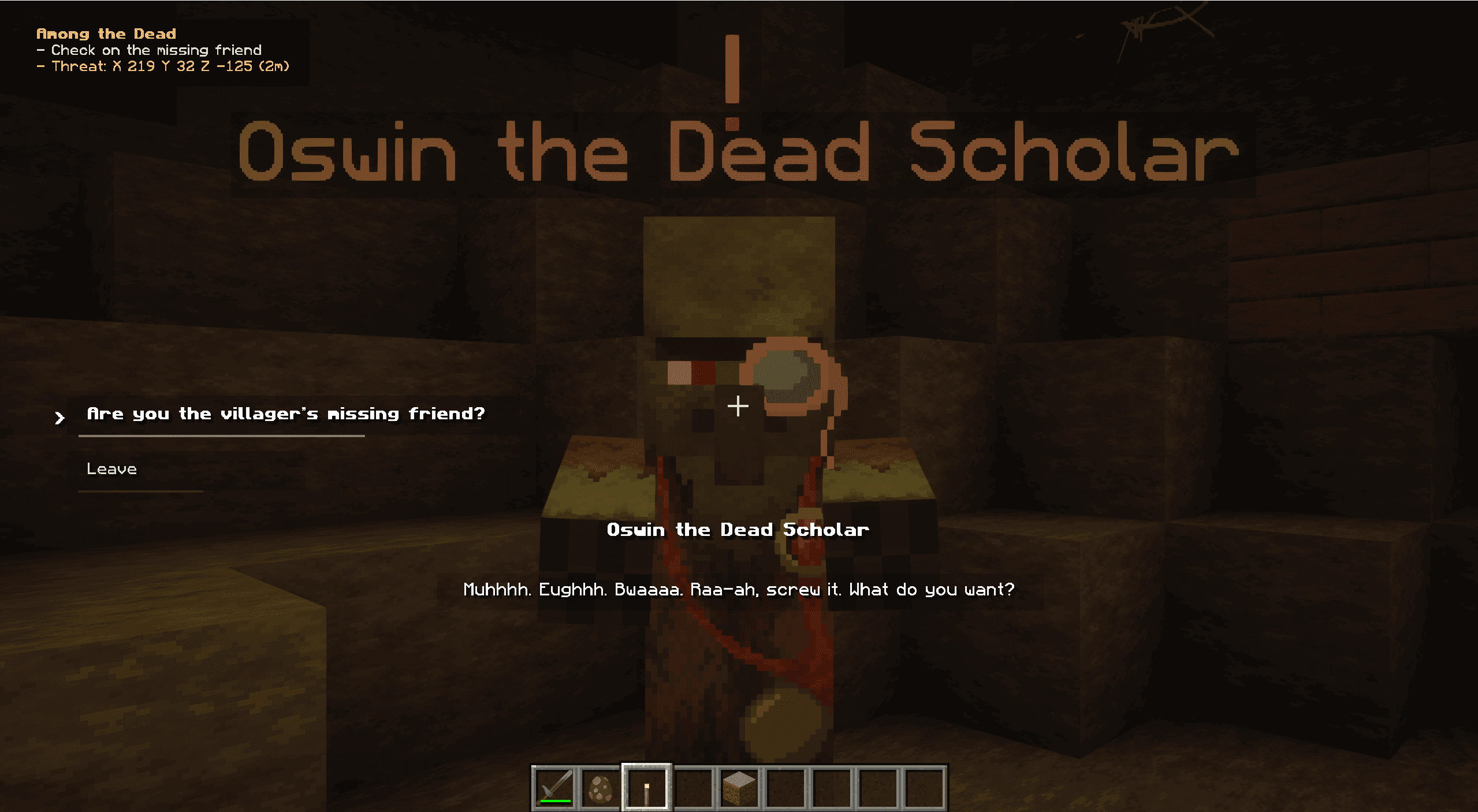 Mebahel's RPG - Villager Quests and Companions screenshot