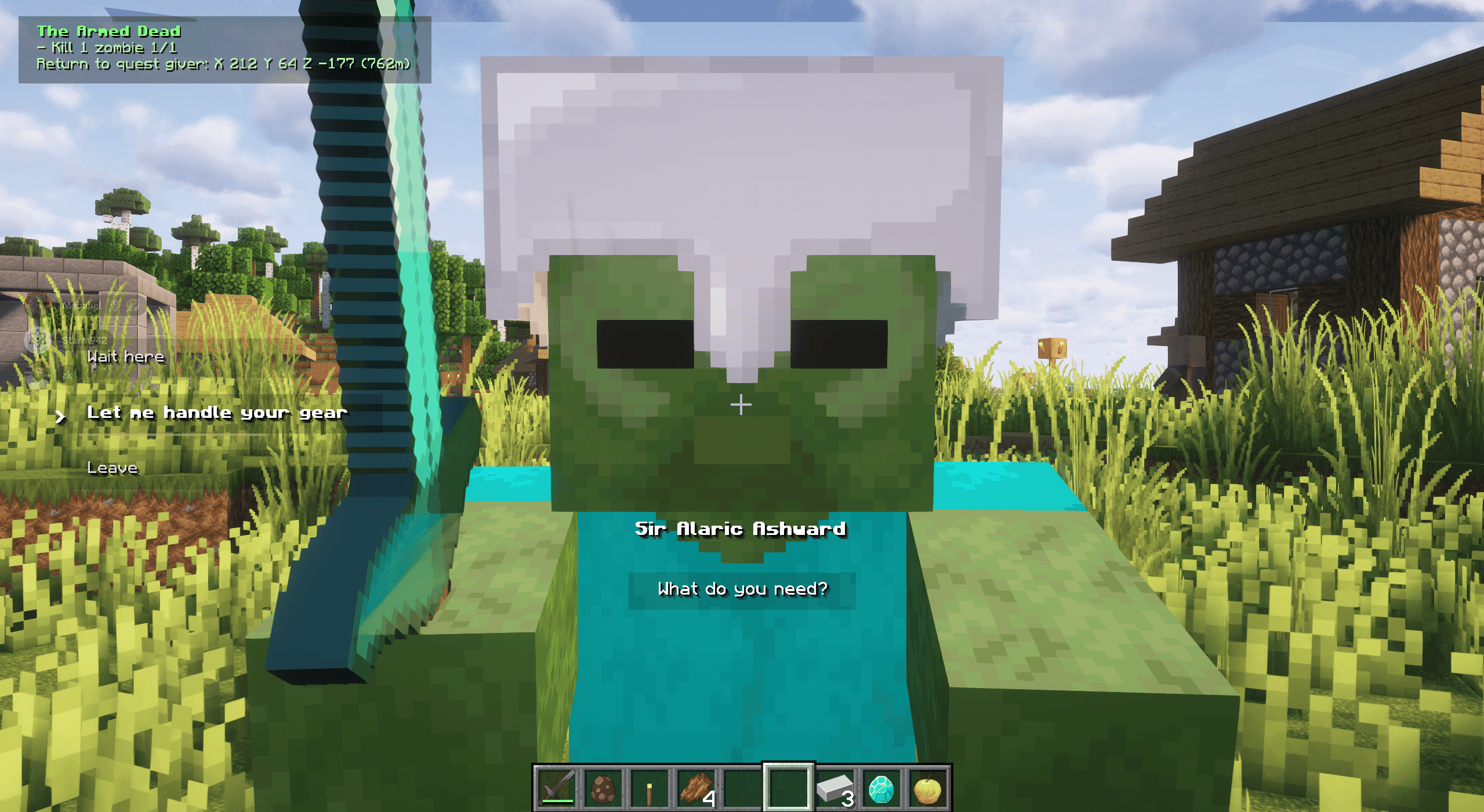 Mebahel's RPG - Villager Quests and Companions screenshot