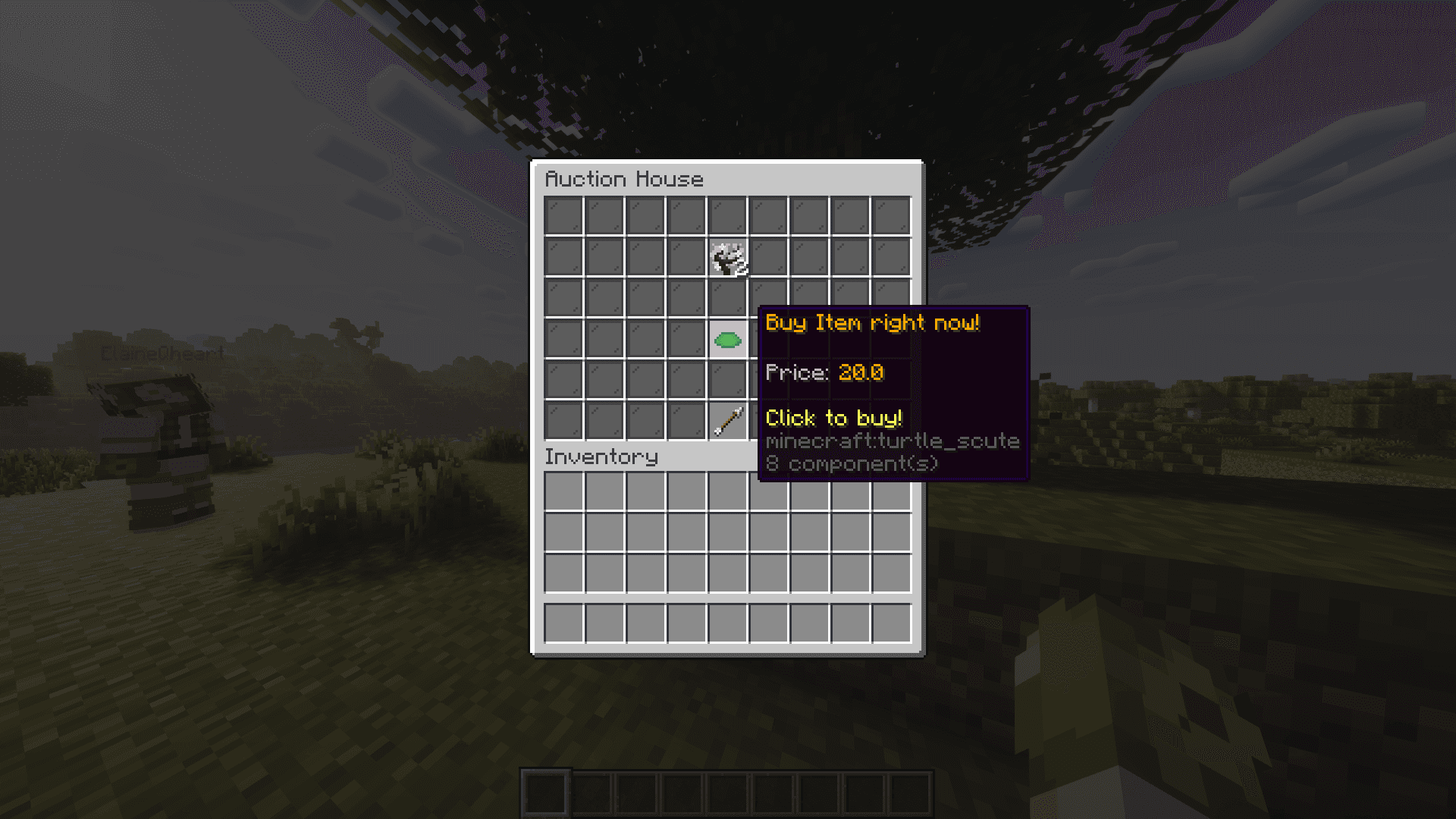 Auction House Plugin screenshot