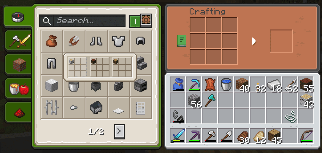 OreUI Recreation screenshot