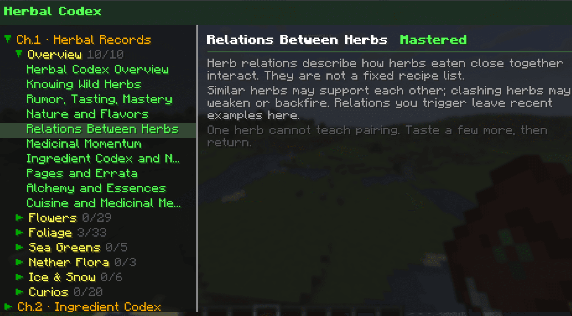 Herbcraft-BCKS|百草可食 screenshot