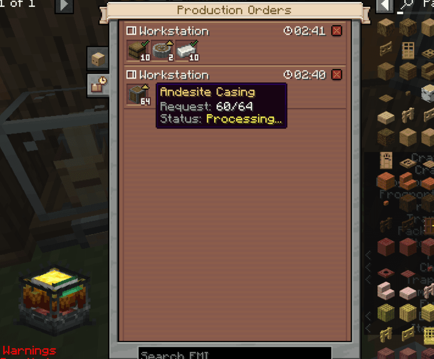 Create: Factory Controller screenshot