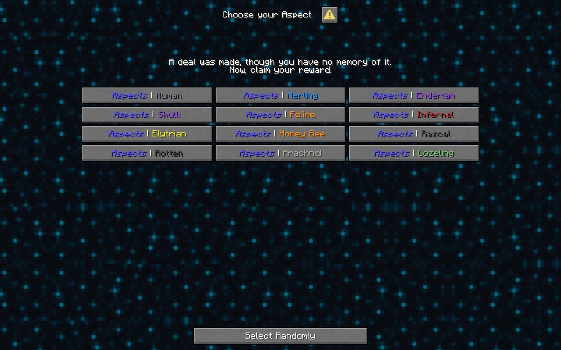 Aspects screenshot