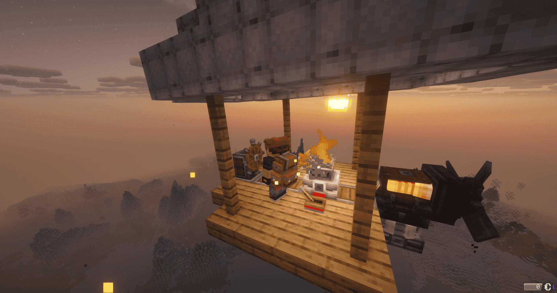 Cobblenautics. Cobblemon and Create Aeronautics screenshot