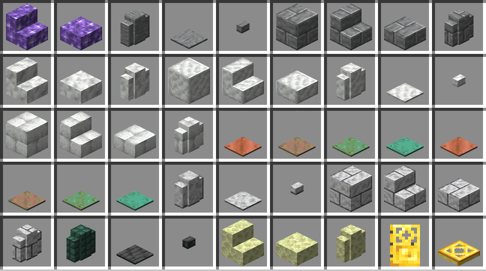 Completed Blocksets screenshot