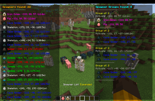 SpawnerFinder screenshot