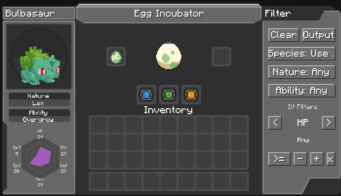 Cobblemon Incubator screenshot