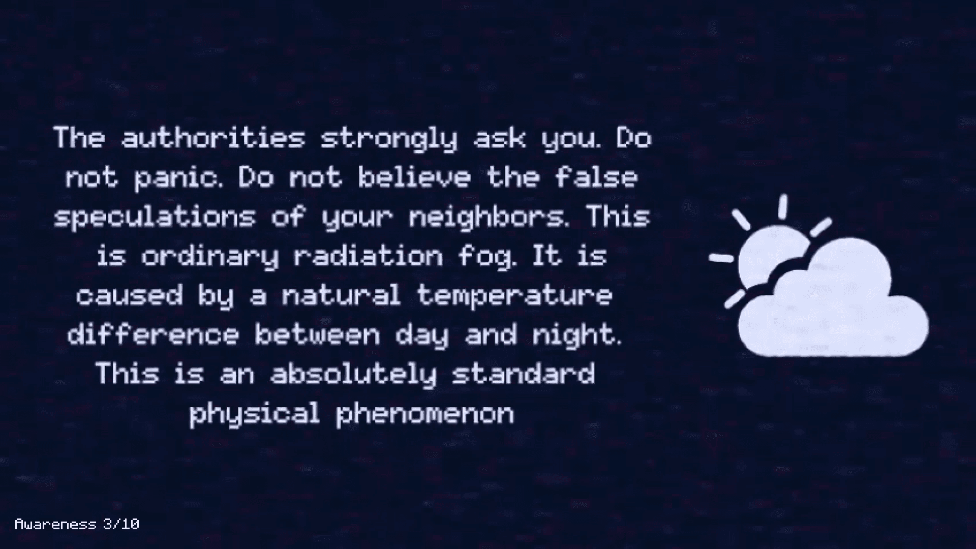 lost in fog  screenshot