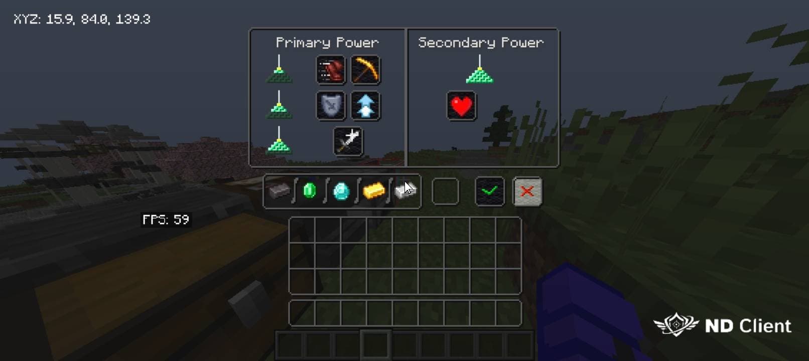 Transparent Inventory - Java Edition screenshot