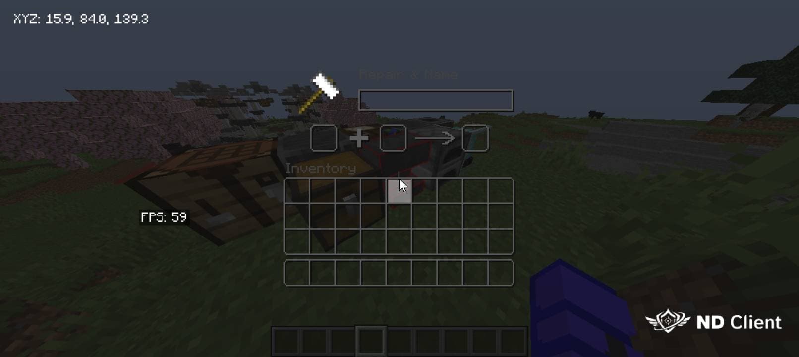 Transparent Inventory - Java Edition screenshot