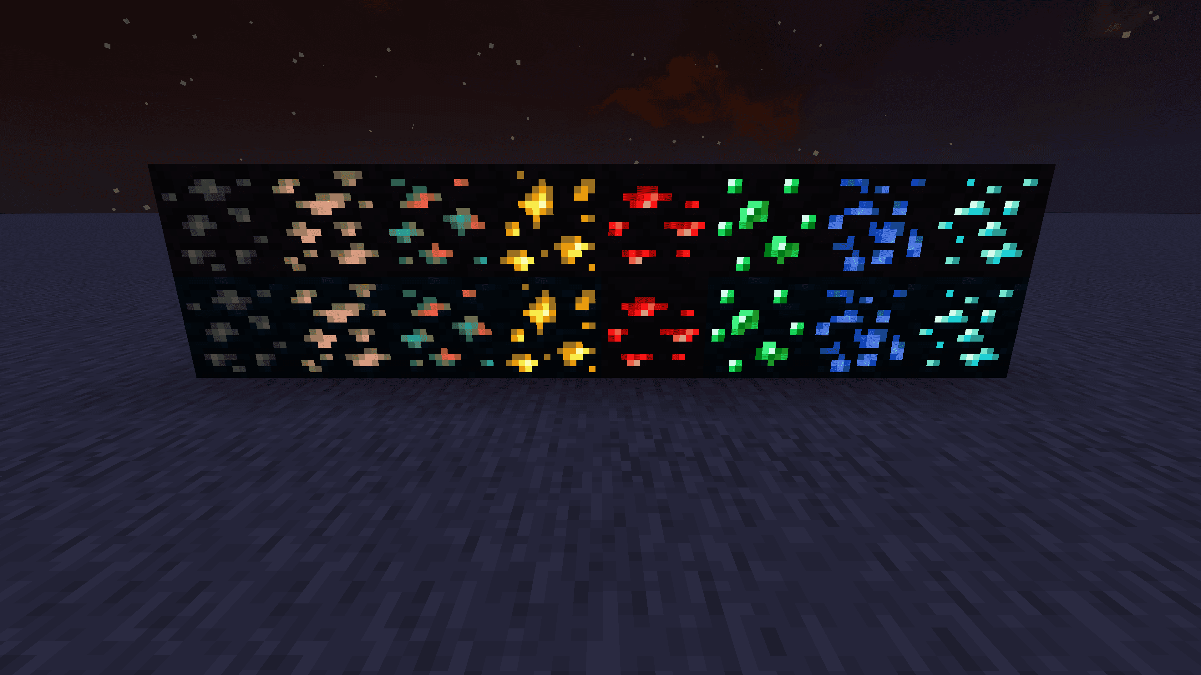 Glowing Emissive Ores Definitive Edition screenshot