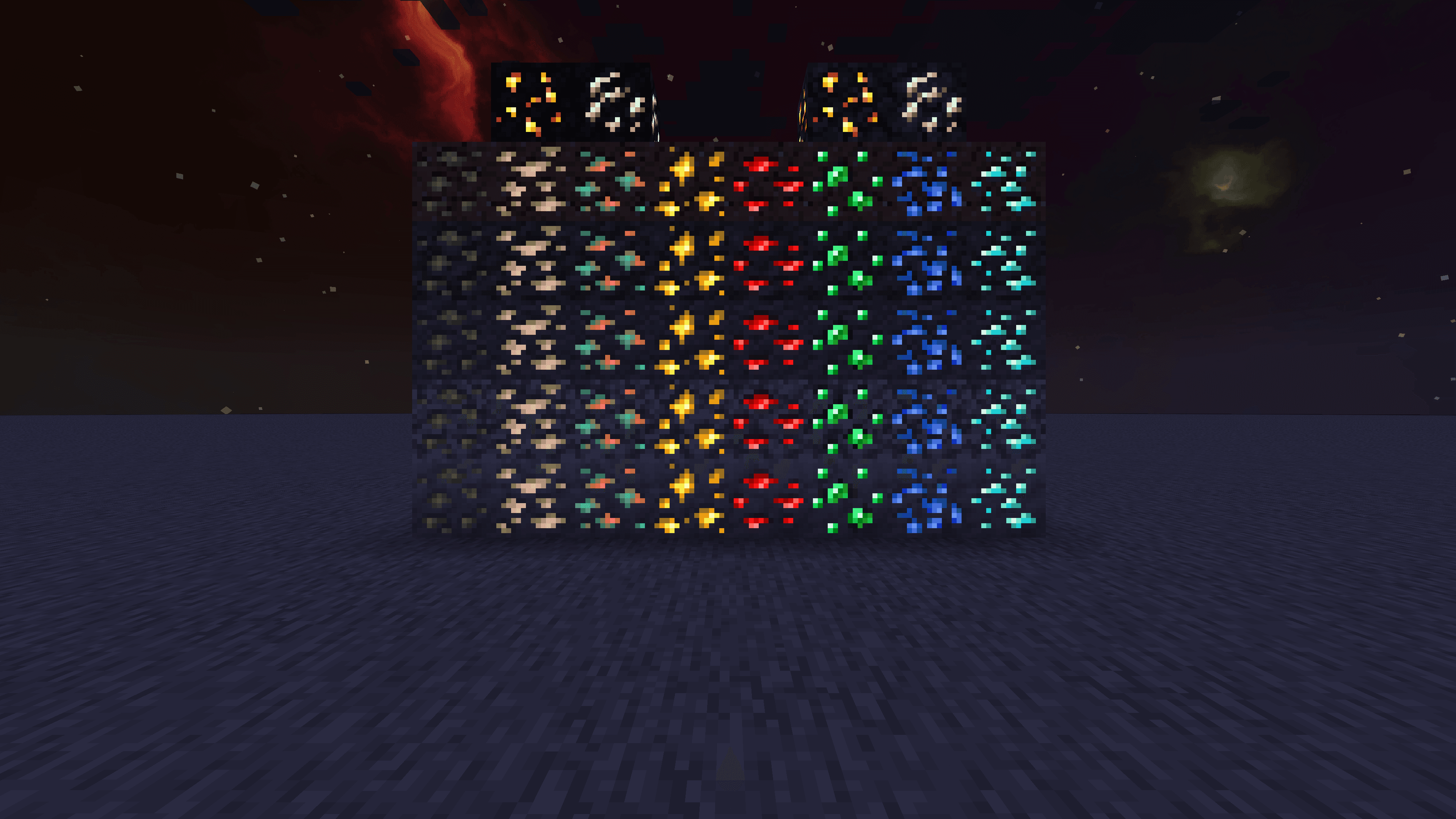 Glowing Emissive Ores Definitive Edition screenshot