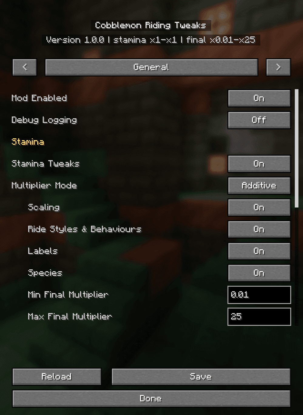 Cobblemon Riding Tweaks screenshot