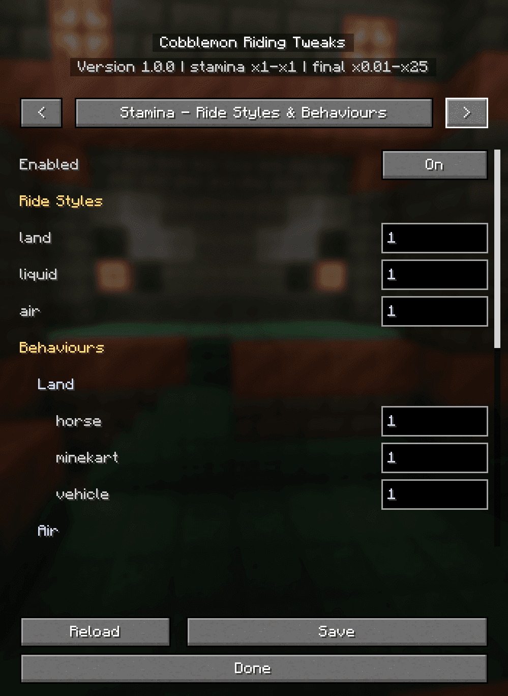 Cobblemon Riding Tweaks screenshot