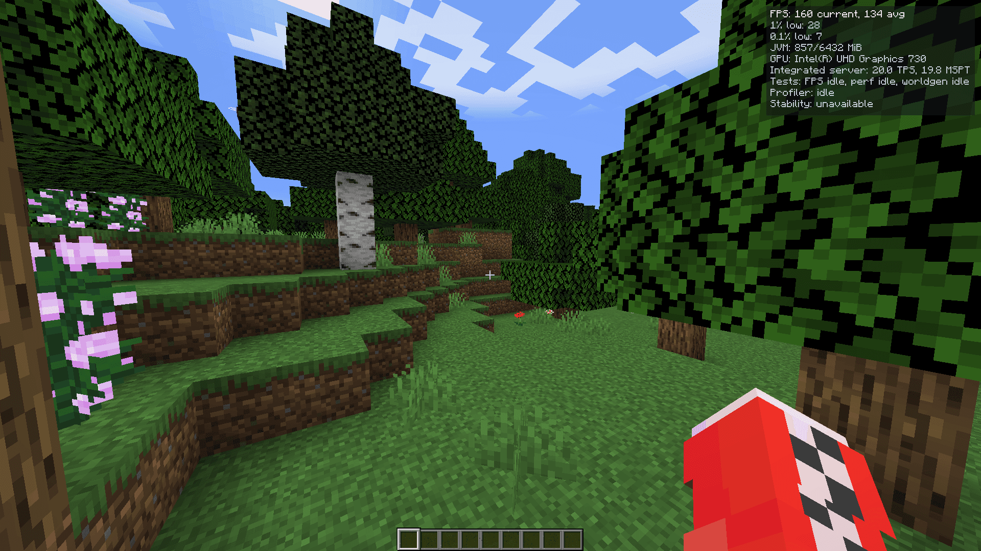GradleMC screenshot