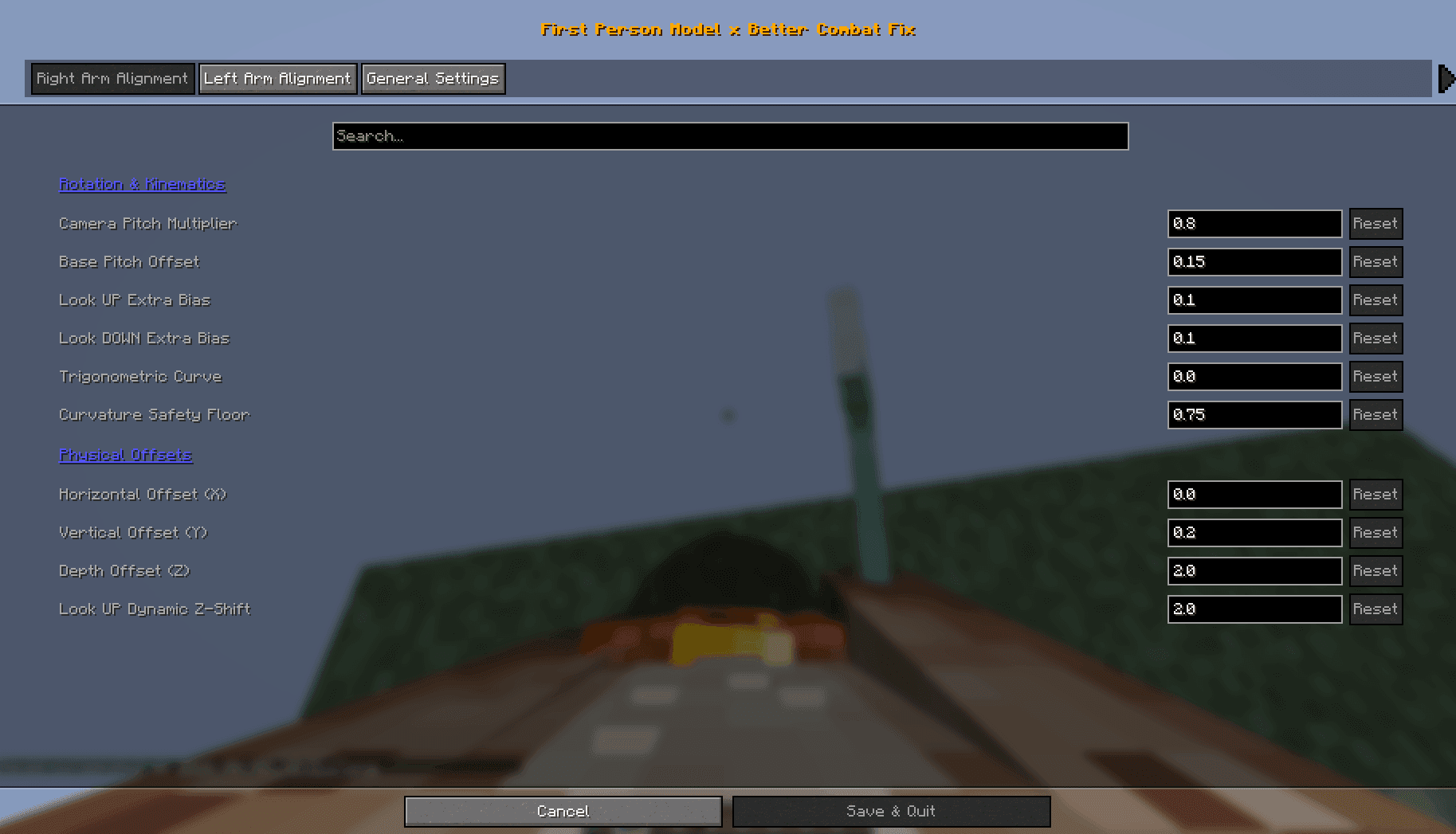 First Person Model Compat screenshot