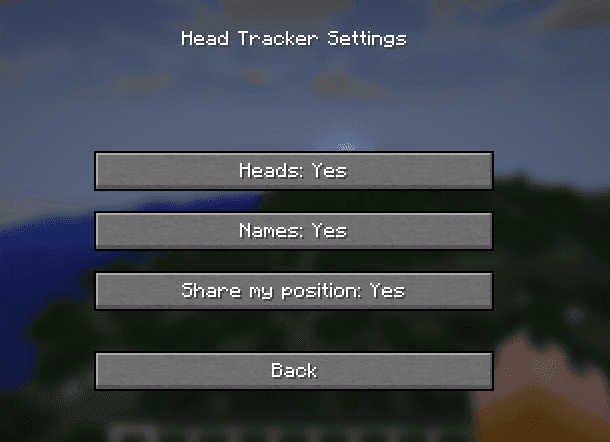 XaeroHeadTracker screenshot