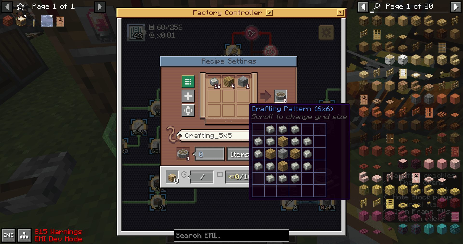 Create: Factory Controller screenshot