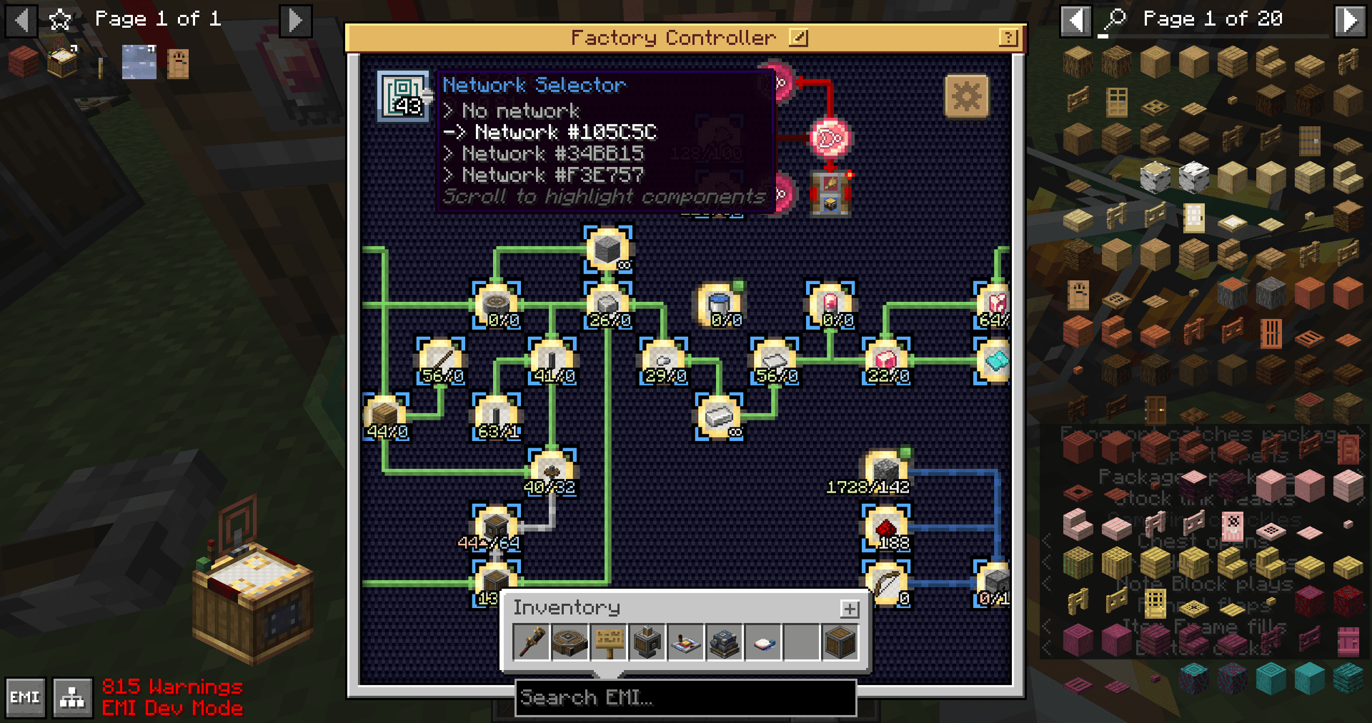 Create: Factory Controller screenshot
