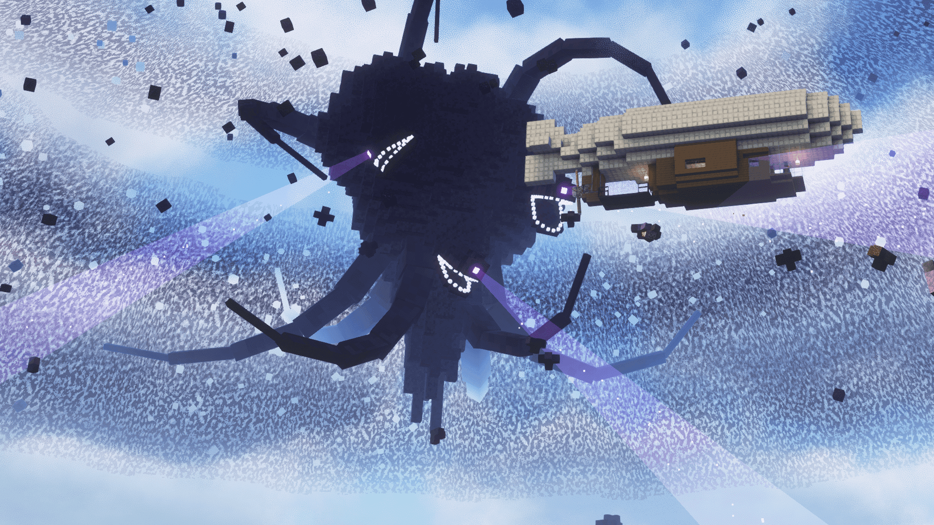 Airships Vs Wither Storm screenshot