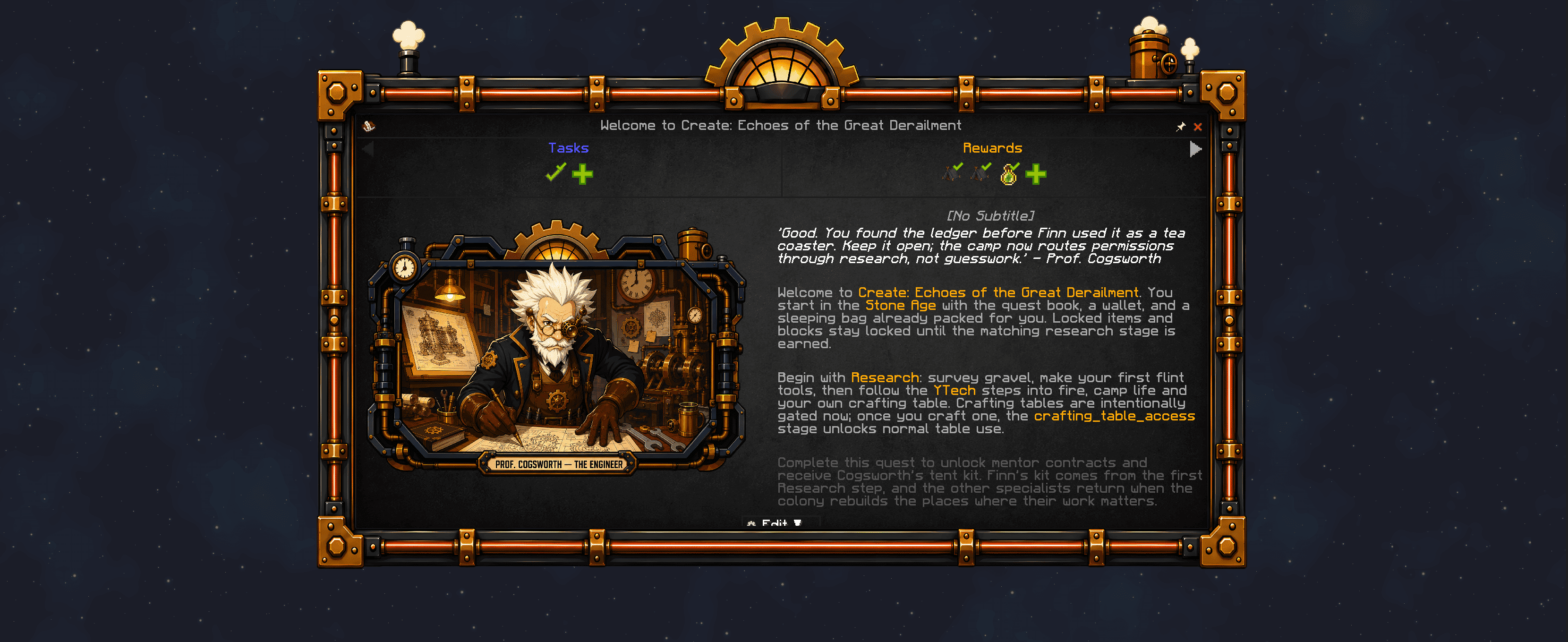 Create Echoes of the Great Derailment screenshot