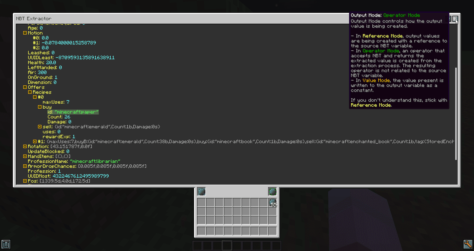 Integrated NBT screenshot