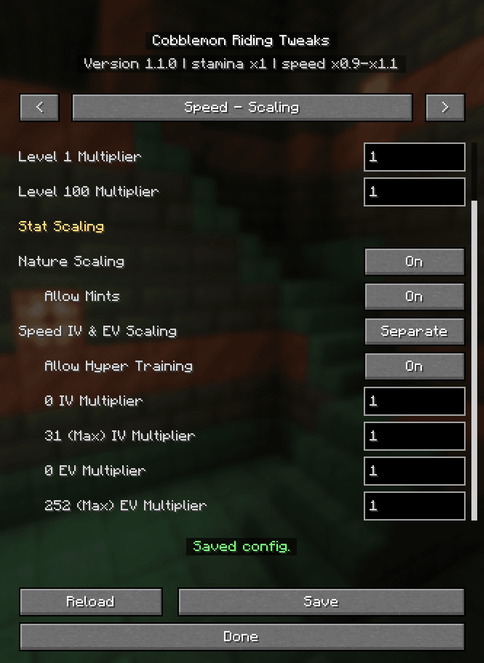 Cobblemon Riding Tweaks screenshot