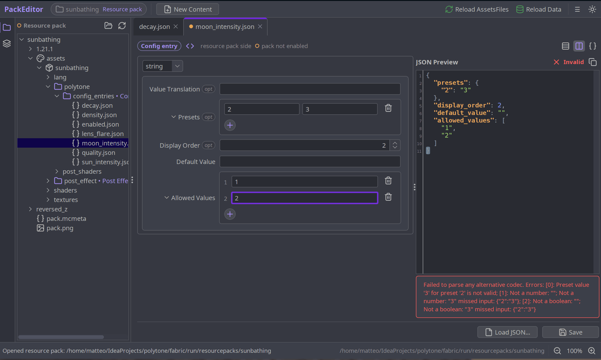 Nautilus Studio - Pack Editor IDE screenshot