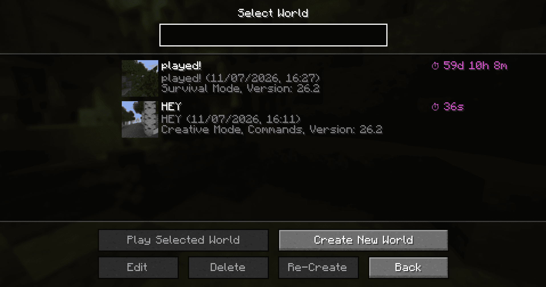 Played screenshot