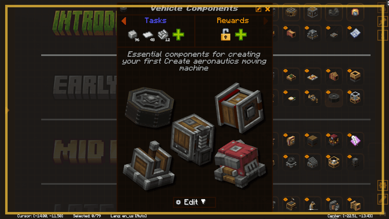 Create: New World | A Locked Progression Experience screenshot