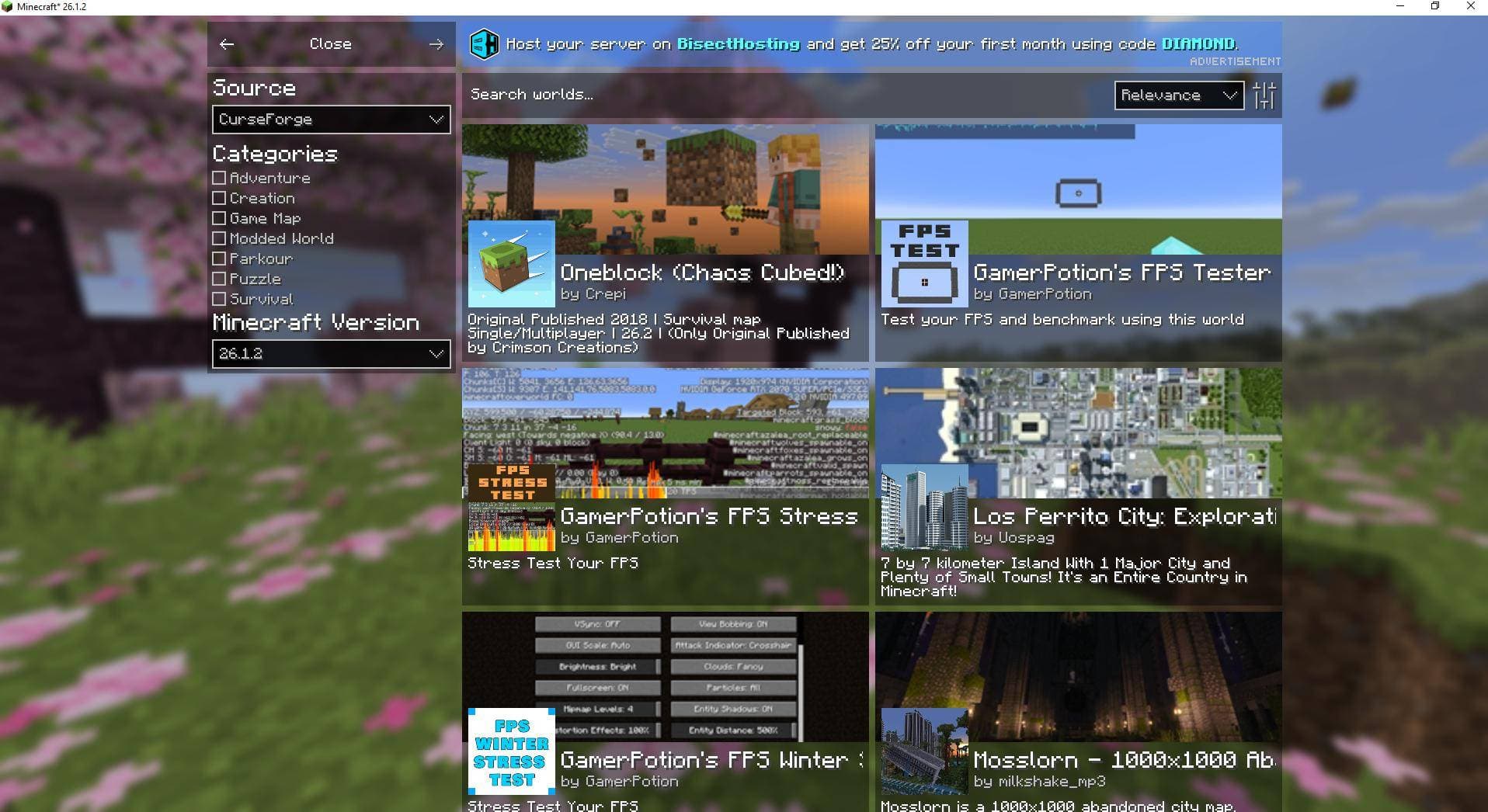 Realms - Client screenshot