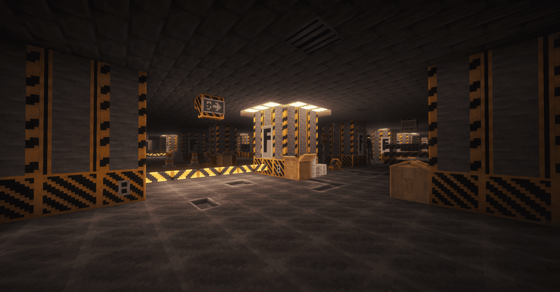 Backrooms Retextured screenshot