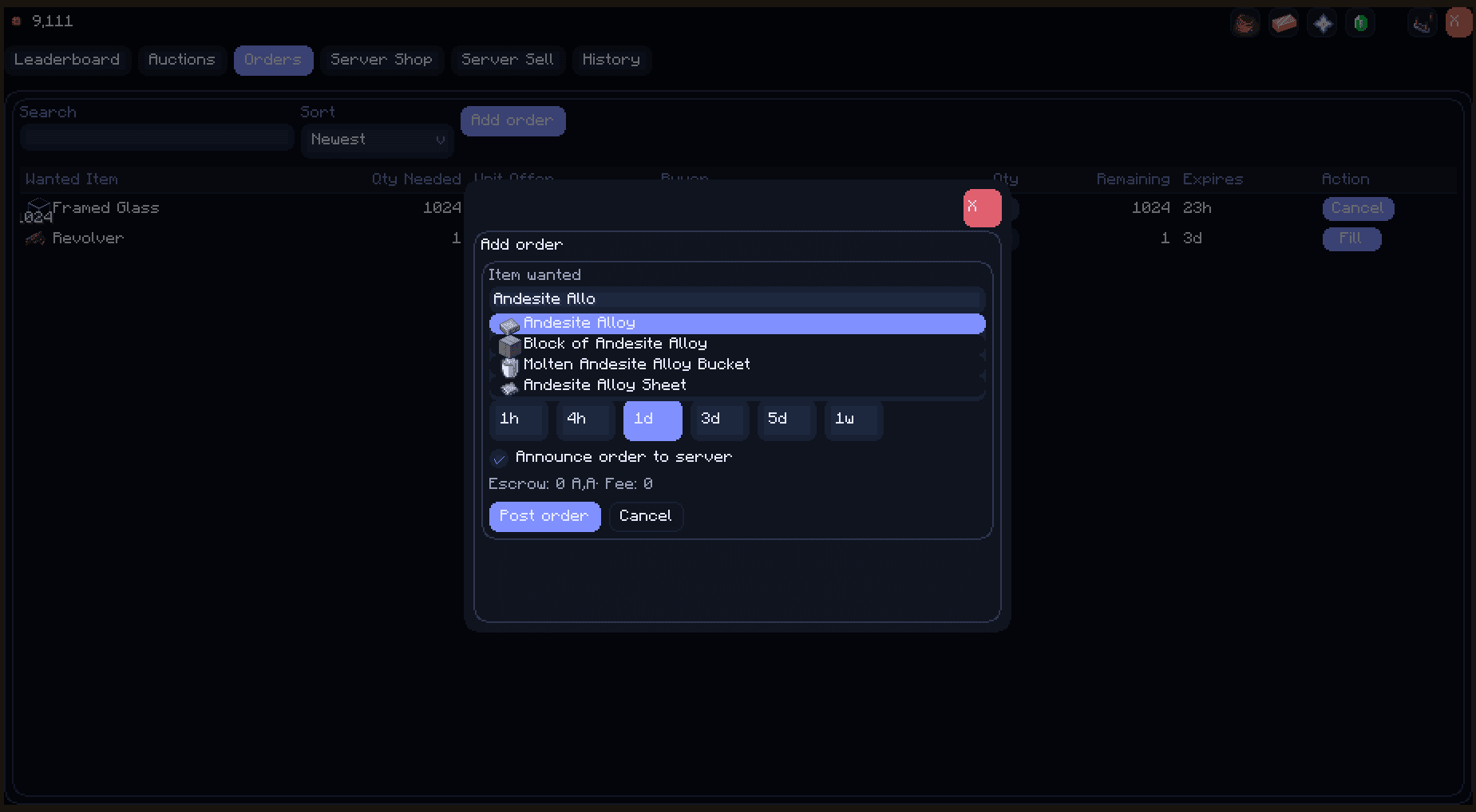 Create: Auction House screenshot