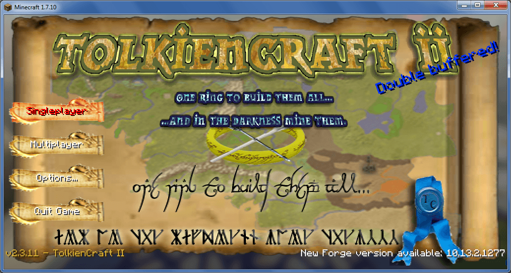 Custom Main Menu screenshot
