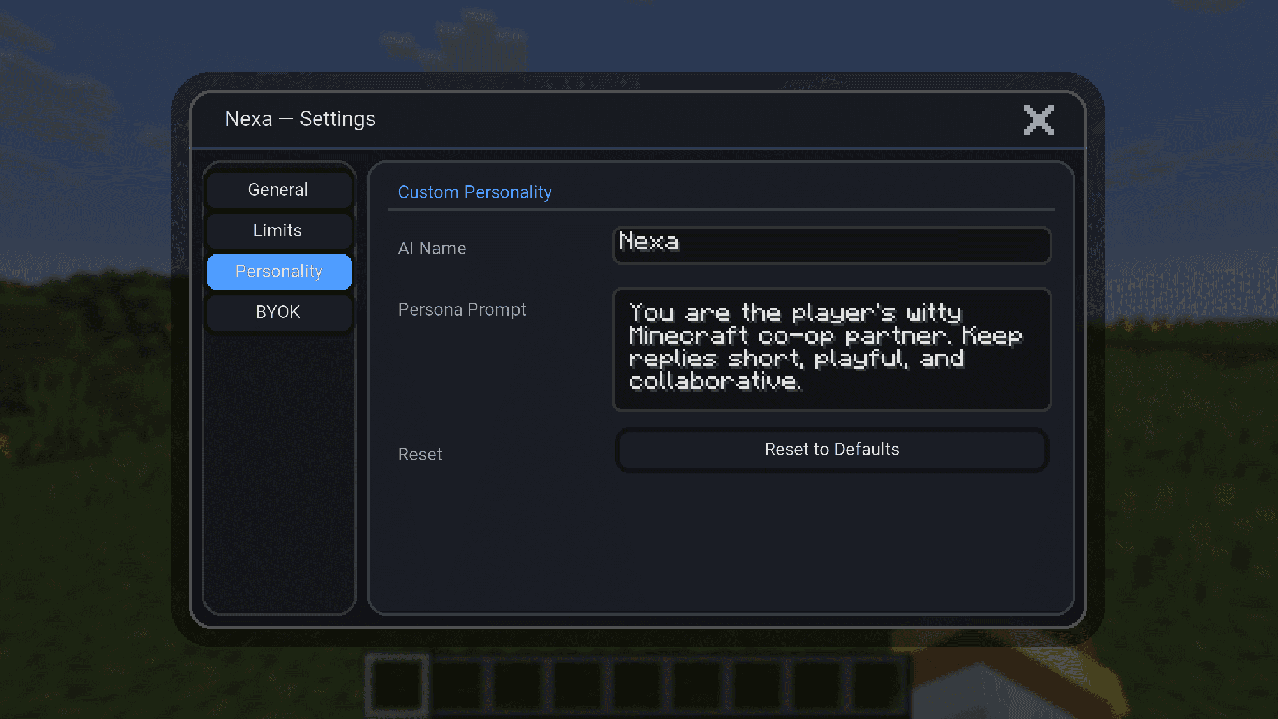 Nexa AI Chat screenshot