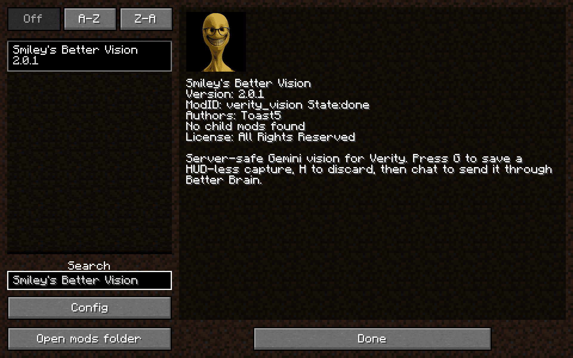 Smiley's Better Vision screenshot
