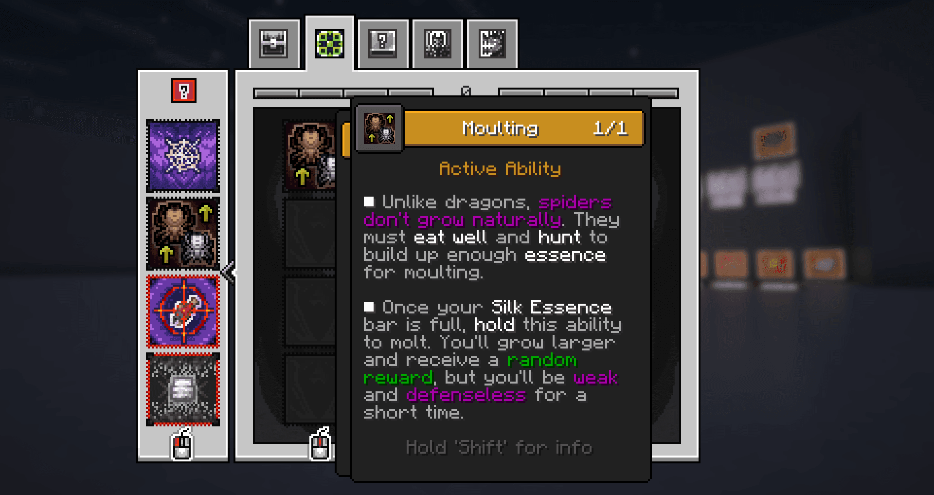 Dragon Spider Queen - Dragon Survival Addon screenshot