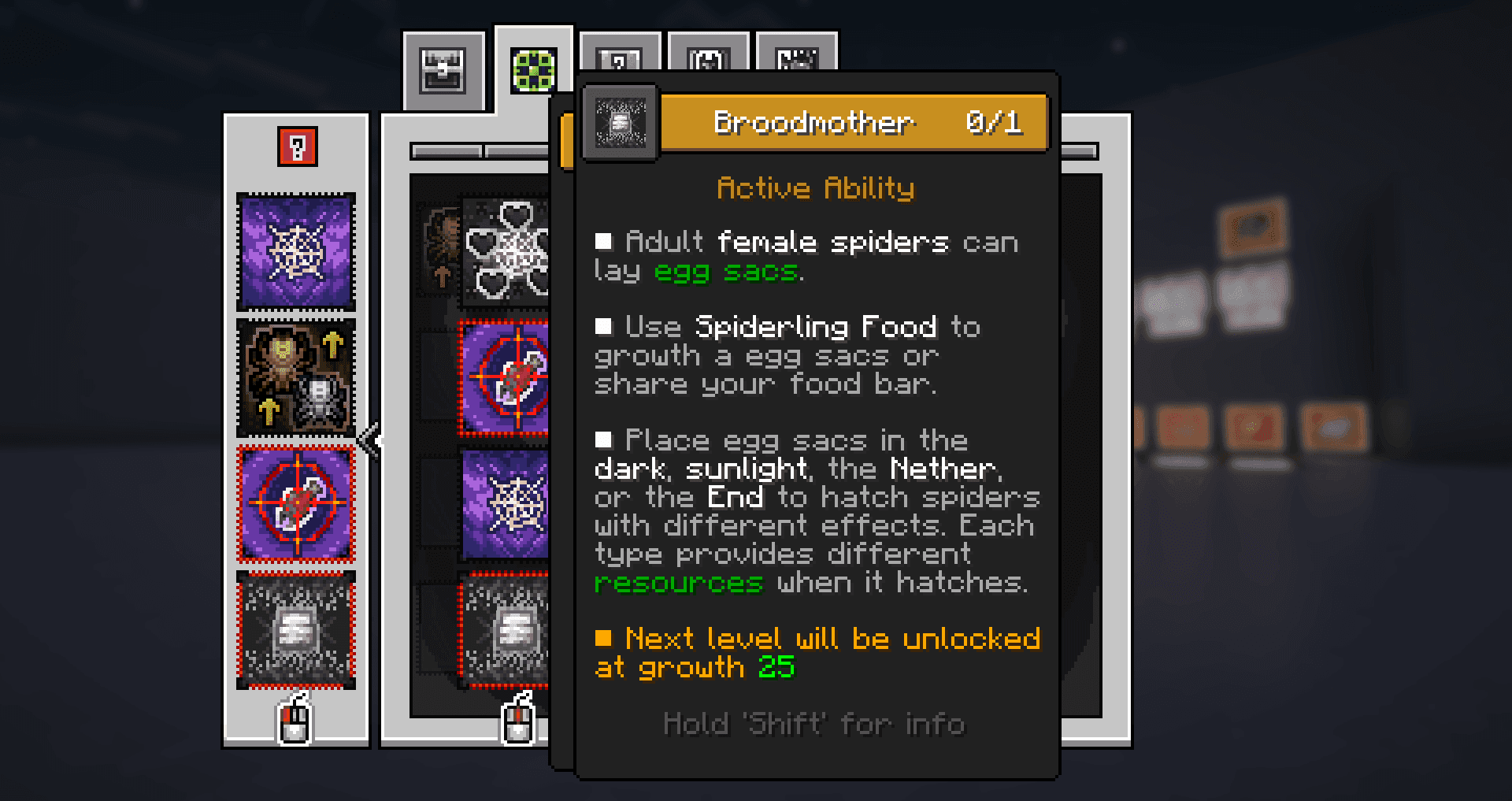 Dragon Spider Queen - Dragon Survival Addon screenshot