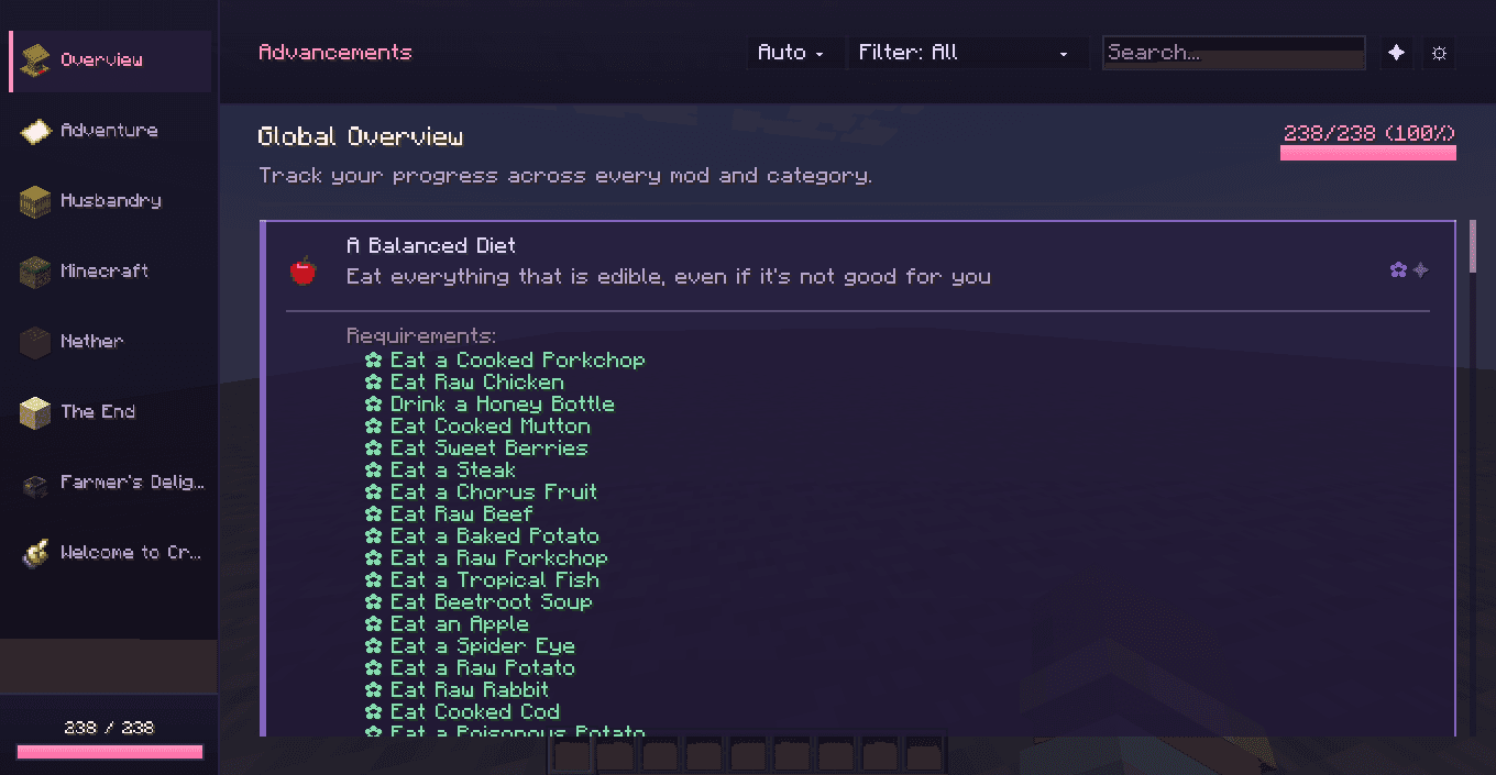 Lucid Advancements screenshot