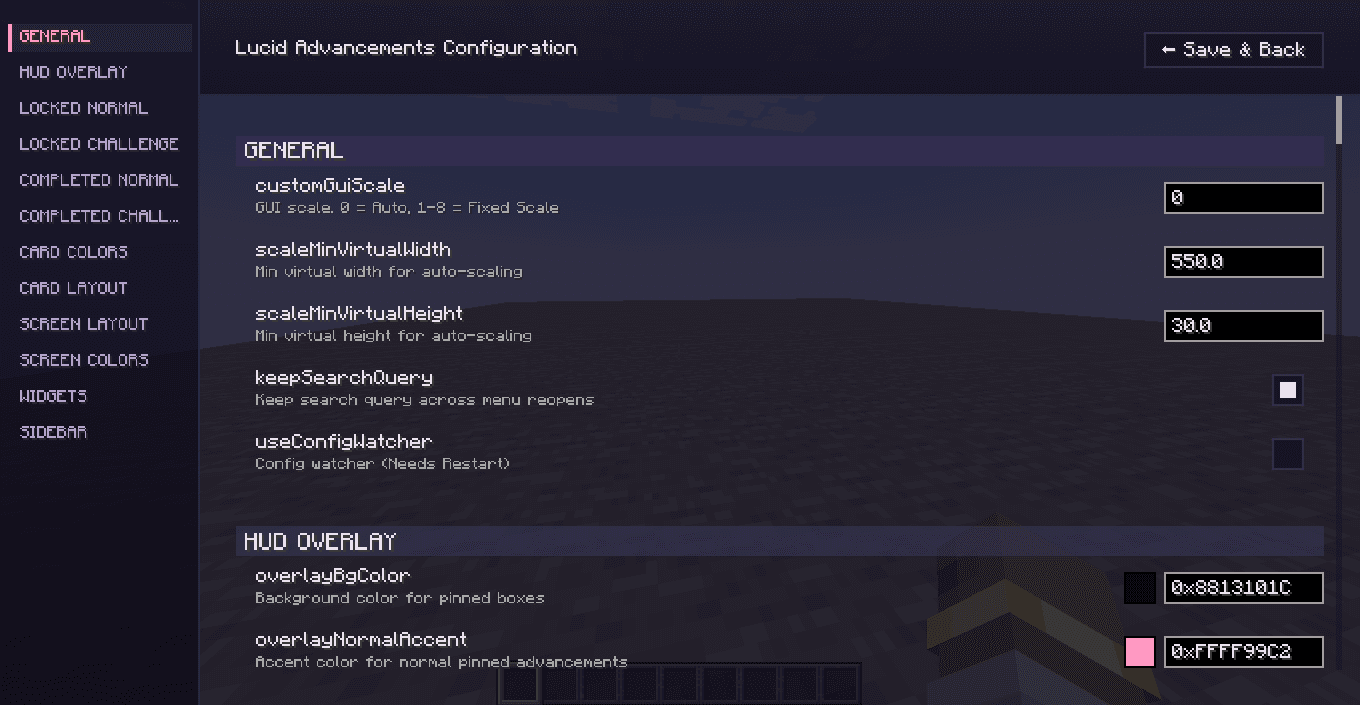 Lucid Advancements screenshot