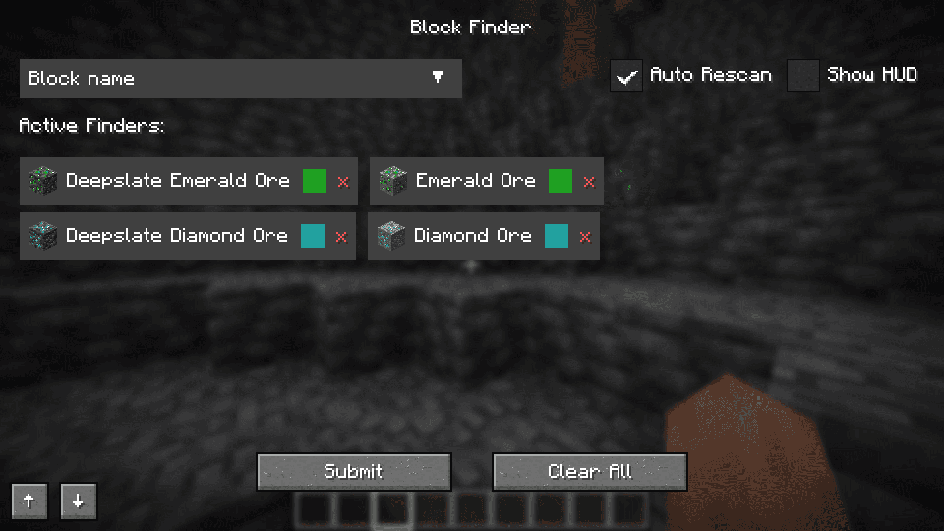 Block Finder (X-Ray) screenshot