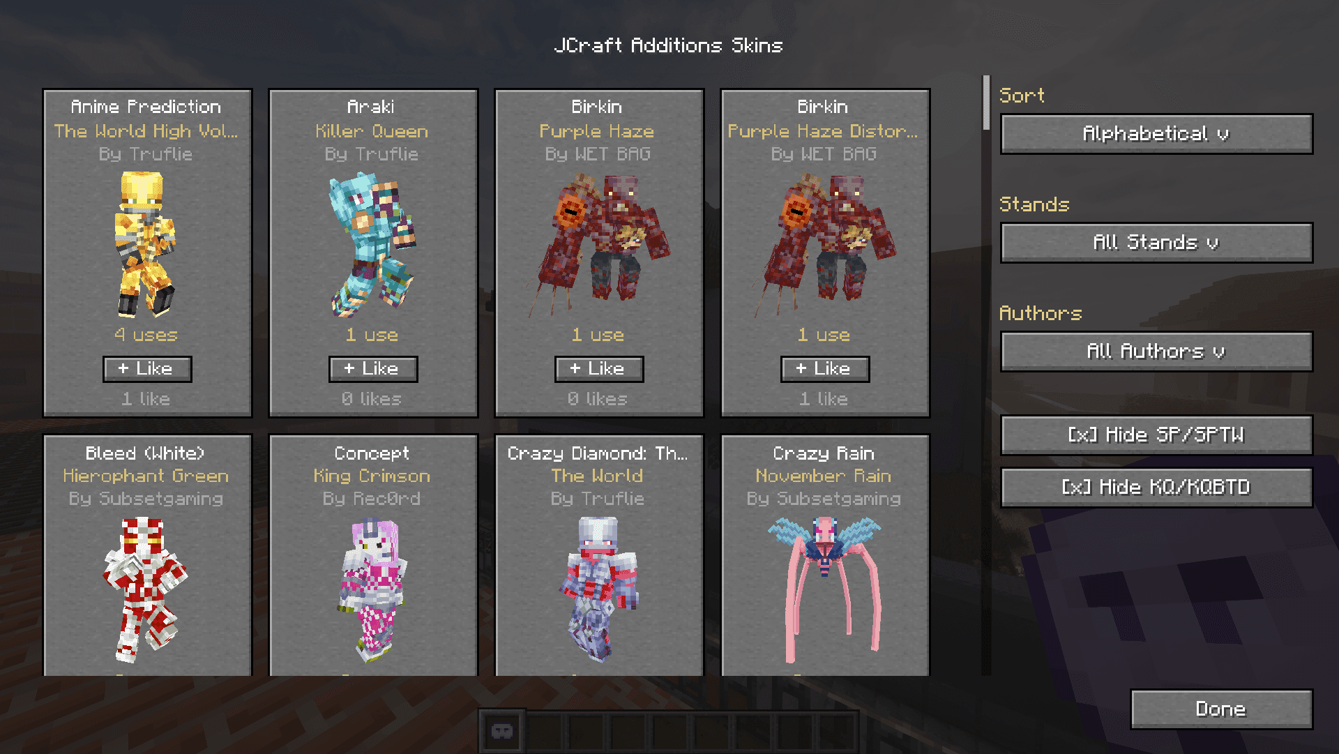 JCraft Additions screenshot